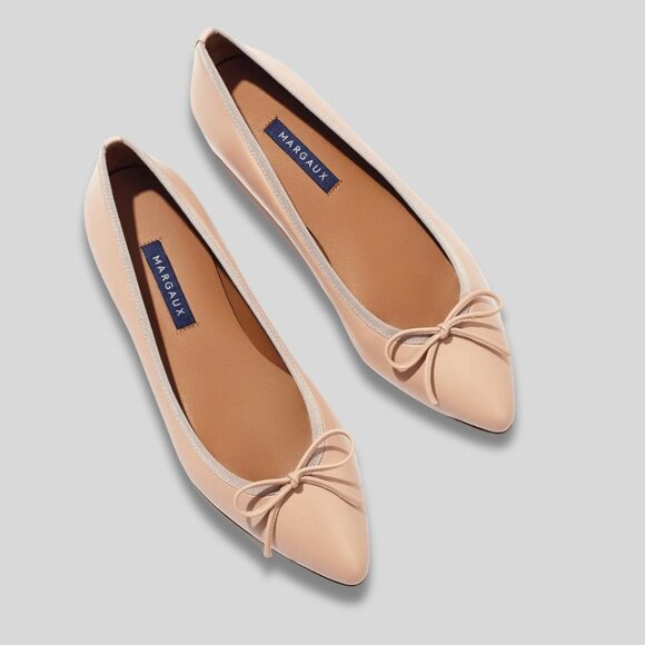 MARGAUX The Pointe Shoes Rose Nappa Size 6.5 - Picture 1 of 8